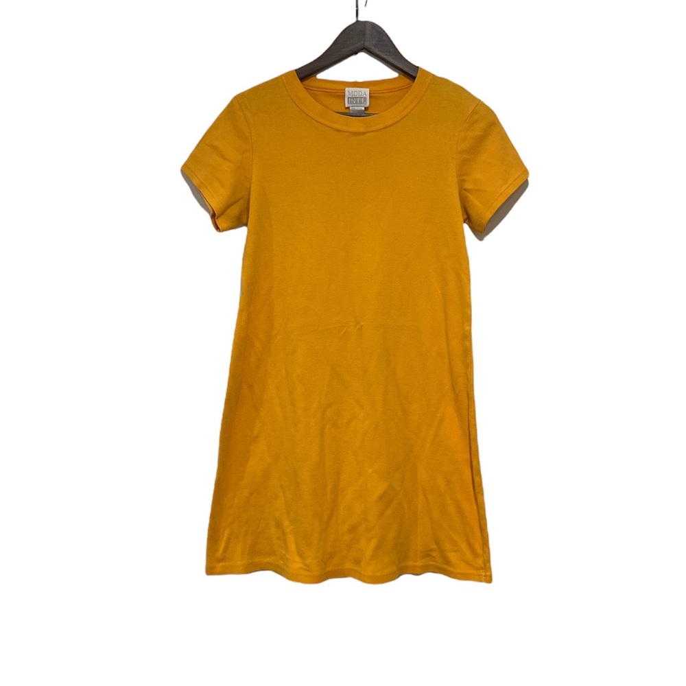 Mustard yellow dress